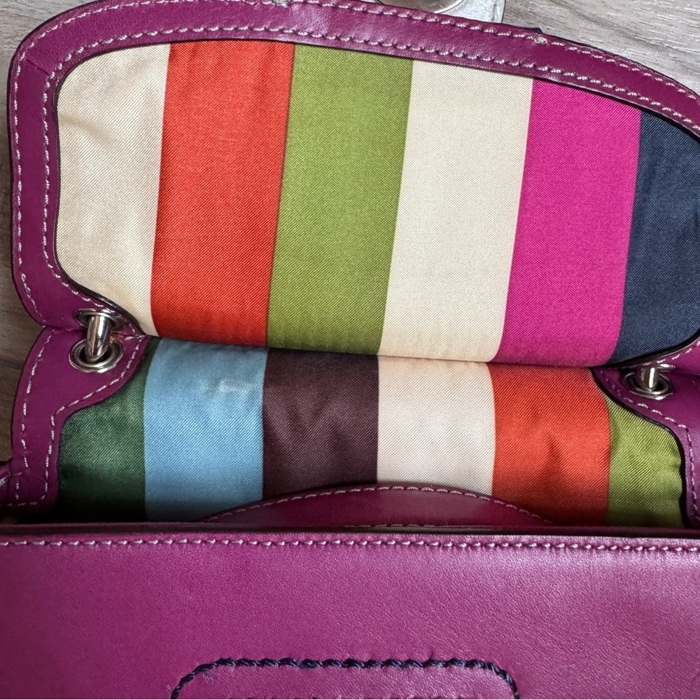 Coach Mini Willis 70th Anniversary Legacy Colorblock in Berry Slate 21741 2012 - Picture 14 of 17